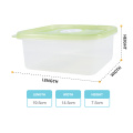 food grade plastic keep fresh box square small plastic containers for kitchen